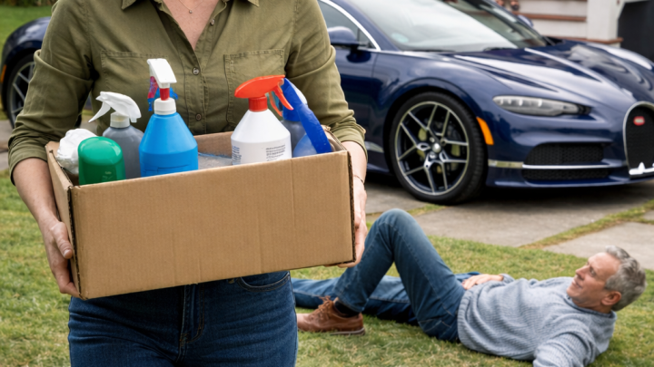 „Tři roky jsem tajil svou výhru v loterii ve výši 450 milionů dolarů, zatímco se mnou zacházeli jako s hadrem – dokud jsem nepřijel v Bugatti, abych si vyzvedl své věci“