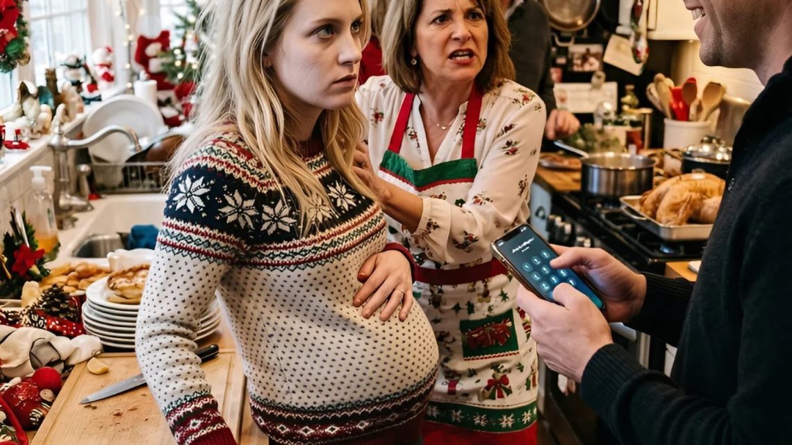 Nikdy jsem svým tchánům neřekla, že jsem dcerou předsedy Nejvyššího soudu. Když jsem byla v sedmém měsíci těhotenství, donutili mě uvařit celou vánoční večeři sama. Tchyně mě dokonce donutila jíst v kuchyni ve stoje s tím, že je to „dobré pro dítě“. Když jsem se pokusila sednout, strčila do mě tak silně, že jsem začala potrácet. Sáhla jsem po telefonu, abych zavolala policii, ale manžel mi ho vytrhl z ruky a posmíval se mi: „Jsem právník. Neuspěješ.“ Podívala jsem se mu přímo do očí a klidně řekla: „Tak zavolej mému otci.“ Smál se, když volal, aniž tušil, že jeho právnická kariéra se chýlí ke konci.