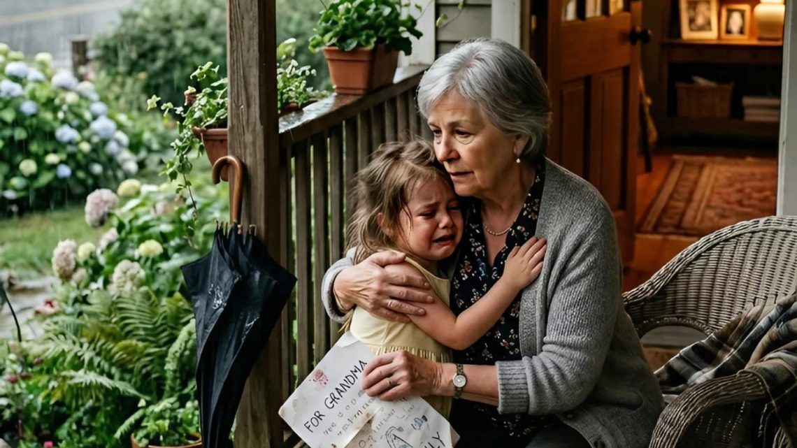 O půlnoci stála moje čtyřletá vnučka vzlykající na prahu mých dveří. Zvedla jsem ji do náruče. „Proč jsi tady?“ zeptala jsem se. Mezi vzlyky zašeptala: „Máma mě už nepotřebuje… čekají nové miminko.“ V jejích malých ručkách držela zmačkaný dokument: Zřeknutí se rodičovských práv. Srdce mi bušilo, když jsem volala synovi. Pravda, kterou mi sdělil, předčila vše, co jsem si dokázala představit.