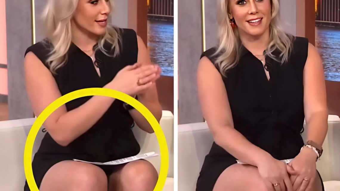 Stalo se to v přímém televizním přenosu – když si toho všimla, už bylo pozdě!