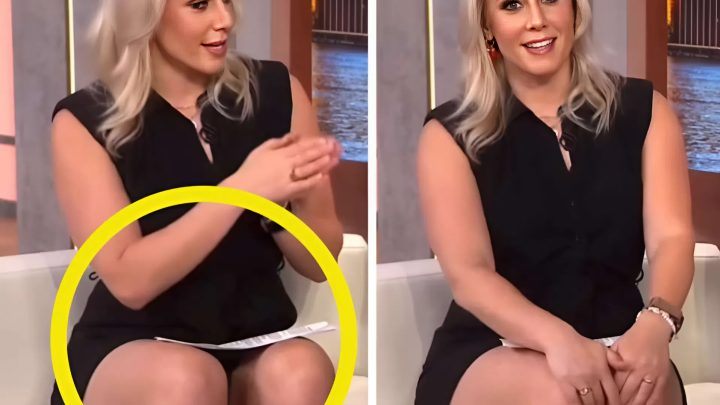 Stalo se to v přímém televizním přenosu – když si toho všimla, už bylo pozdě!