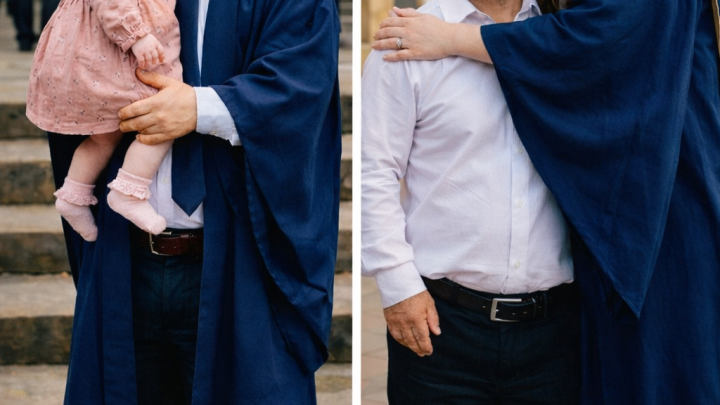 Můj otec mě vychoval úplně sám poté, co mě moje biologická matka opustila – nechala mě ve třech měsících v jeho košíku na kole. O osmnáct let později se znovu objevila právě ve chvíli, kdy jsem stál na svém promočním ceremoniálu.