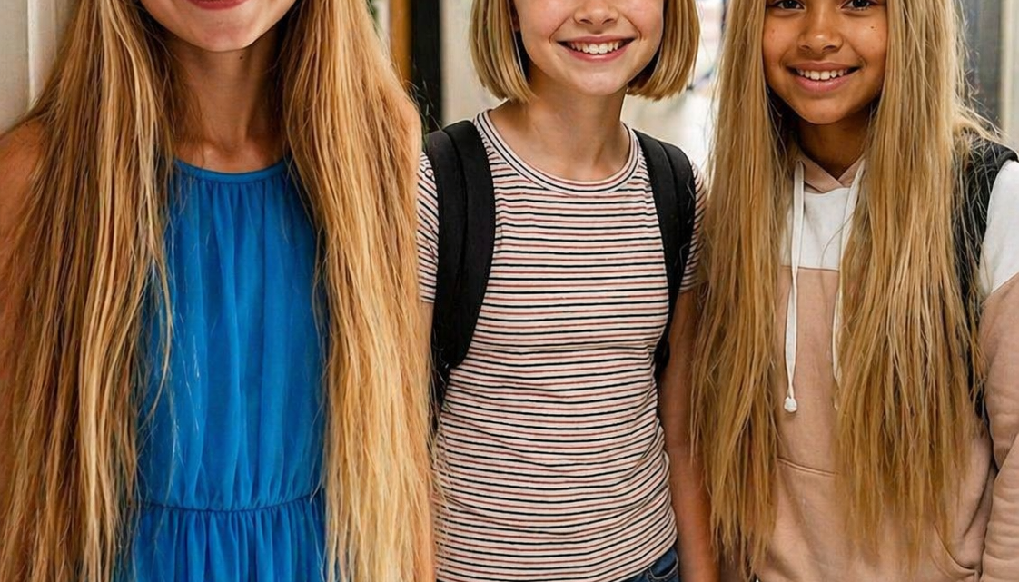 Moje dvanáctiletá dcera si ostříhala vlasy, aby je darovala dívce, která bojuje s rakovinou – a krátce nato mi zavolal ředitel školy se slovy: „Musíte okamžitě přijít a na vlastní oči se podívat, co se stalo.“