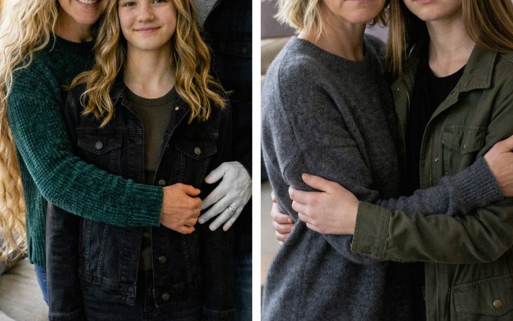 Prodala jsem si dlouhé vlasy, abych dceři koupila vysněné plesové šaty za 500 dolarů – to, co se stalo, když o týden později vstoupila na pódium, mě úplně otřáslo