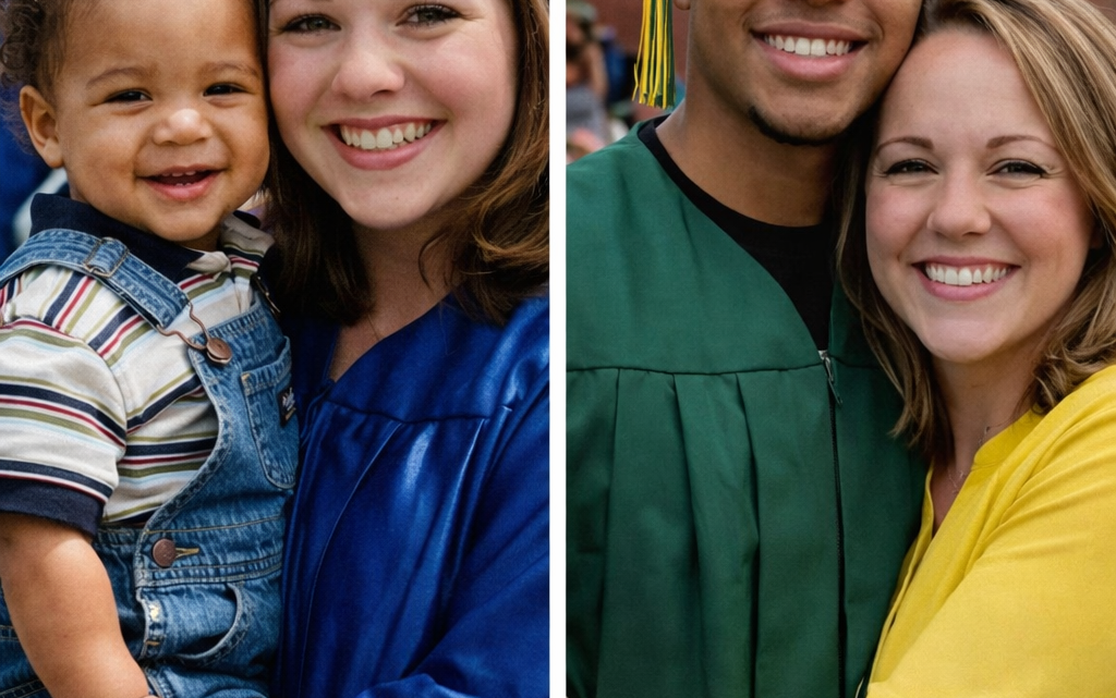 Stala jsem se matkou v sedmnácti — a o mnoho let později si můj syn udělal DNA test, aby našel svého otce, jenže odhalil pravdu, která mi doslova podlomila kolena.