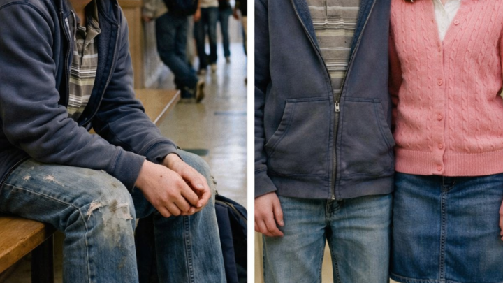 Moje dvanáctiletá dcera utratila všechny své úspory, aby koupila nové tenisky jednomu chlapci ze své třídy – a hned druhý den mi ředitel školy naléhavě volal, abych okamžitě přišla do školy