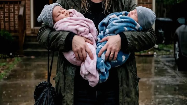 Můj manžel mě i s našimi dvojčaty vyhodil z domu se slovy, že už má rodinného života dost – ale skutečný šok přišel až ve chvíli, kdy mi jeho matka podala pytel s odpadky… a já zůstala v naprostém šoku, když jsem ho otevřela