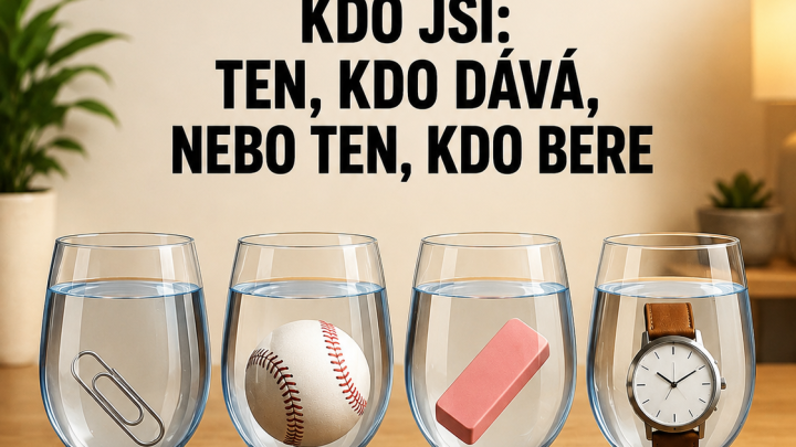 Ve kterém sklenici je více vody: vaše odpověď ukáže, jaký jste člověk – zda ten, kdo dává, nebo ten, kdo je zvyklý brát.