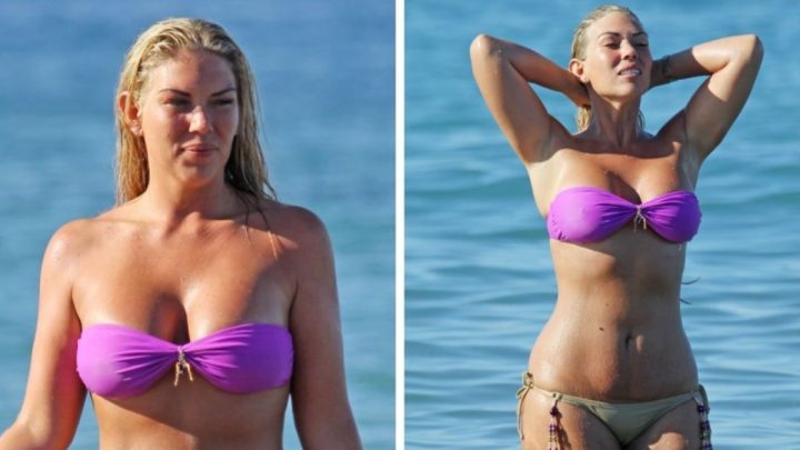 Plážové kouzlo: hvězdu reality show zachytili během dovolené u moře v ojedinělém odvážném okamžiku!
