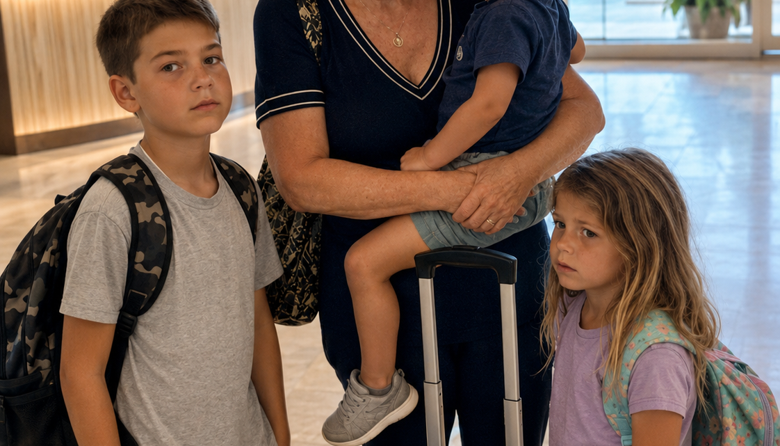 Můj syn mě pozval na rodinnou dovolenou u moře – ale když jsme dorazili do hotelu, jeho žena mi podala seznam úkolů a chladně prohlásila: „Právě proto jsme vás vzali s sebou.“