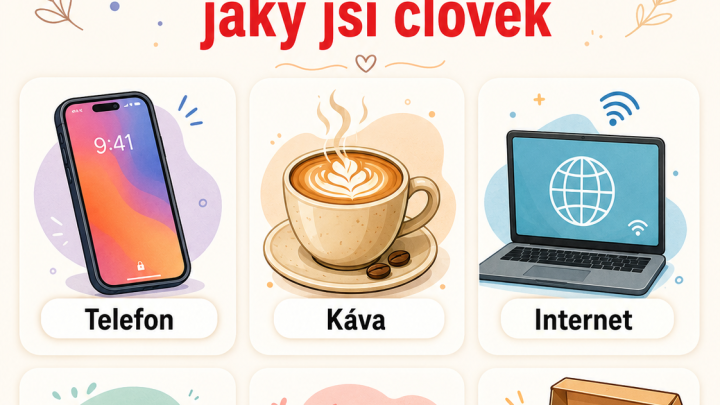 Musíte se vzdát jedné z moderních vymožeností: váš výběr ukáže, jaký jste člověk