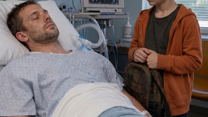 Lékaři mi doporučili odpojit mého manžela od přístrojů podporujících život – to, co následně udělal náš osmiletý syn, bylo naprosto neuvěřitelné a všechny v místnosti zanechalo v naprostém šoku a beze slov.