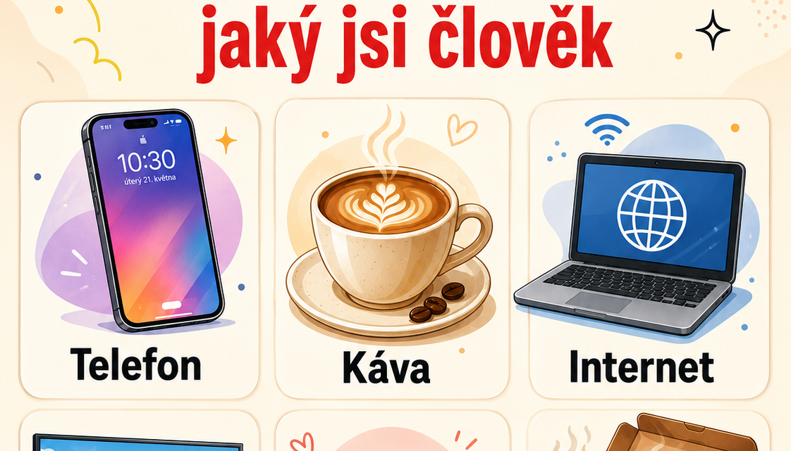 Musíte se vzdát jedné z moderních vymožeností: váš výběr ukáže, jaký jste člověk