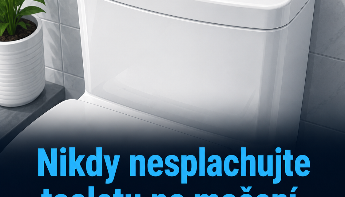 Proč je tak důležité nesplachovat vodu na toaletě po každém použití