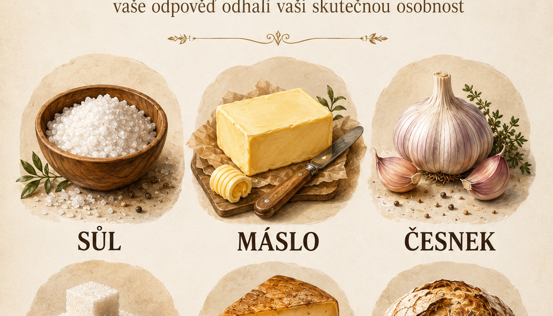 Vyberte si jednu ingredienci, bez které se obejdete, a odhalí vaši pravou osobnost.