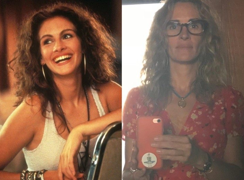 Julia Roberts okouzlila fanoušky svou přirozeností: bez make-upu, v jednoduchém oblečení a s tím svým úsměvem, který jako by nepodléhal času!