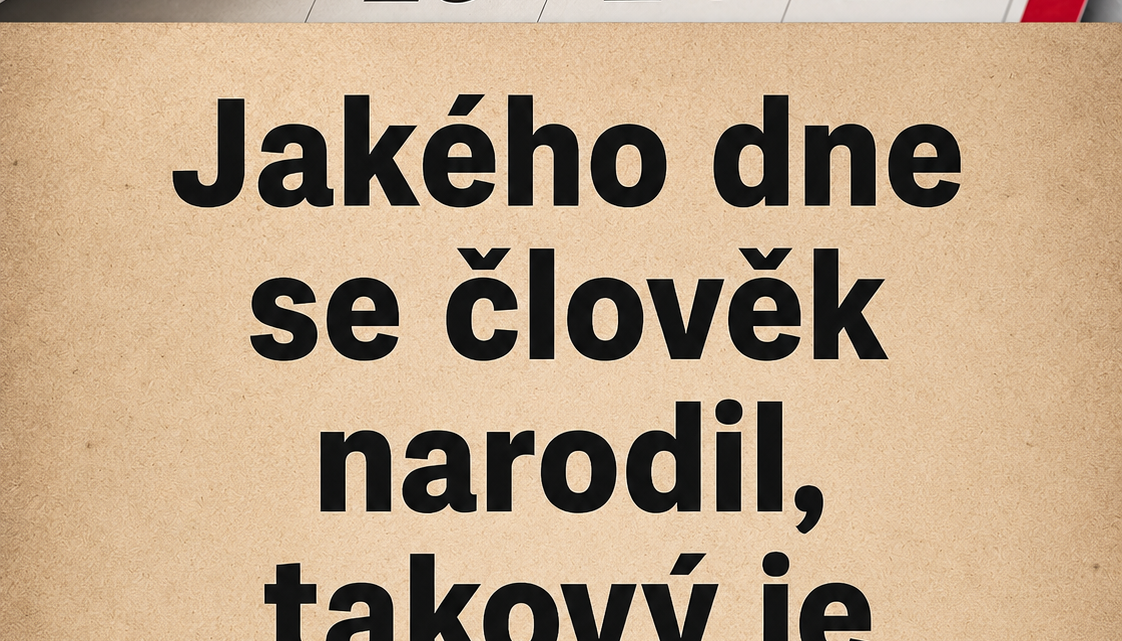 Datum narození odhaluje osud člověka: je to překvapivé, ale všechno sedí!