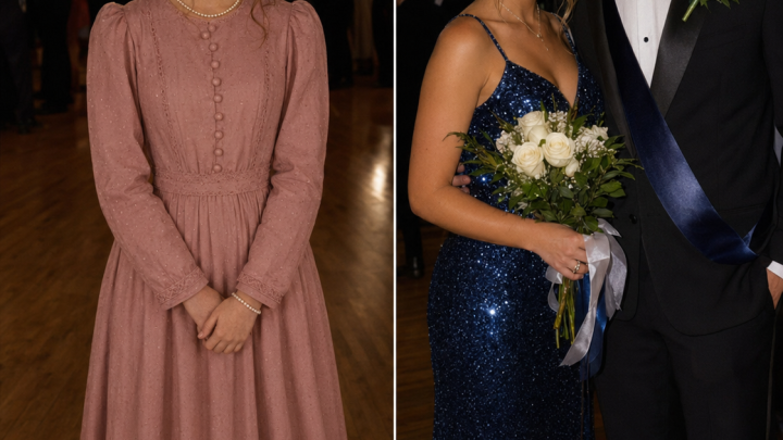 Říkali mi „Popelnicová princezna“ a „Babiččin duch“, protože jsem měla na sobě šaty po mé zesnulé babičce – pak ale promluvil král plesu a všem vyrazil dech