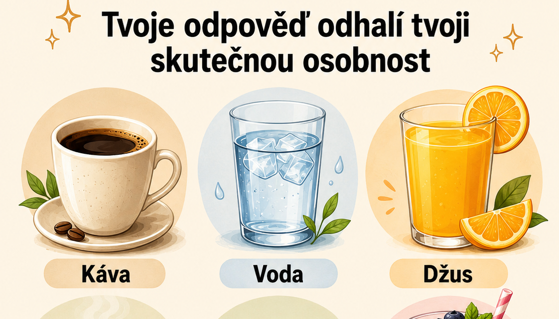 Musíte si vybrat jeden nápoj, bez kterého se obejdete: vaše odpověď odhalí vaši skutečnou osobnost