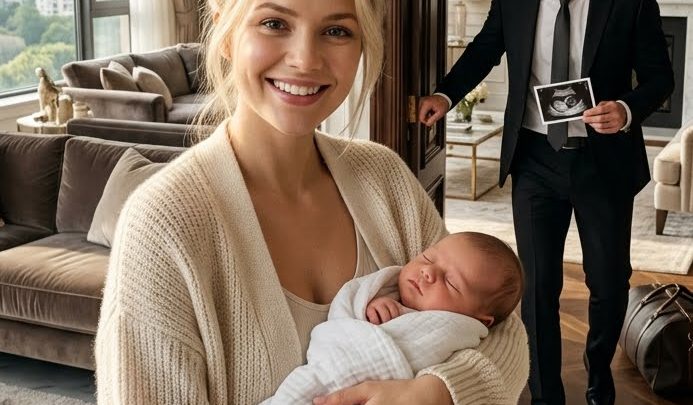 Osm měsíců po rozvodu našel miliardář ultrazvukový snímek a nemocniční náramek se jménem své bývalé ženy: Chlapeček Hayes. 3,3 kg. Srdce se mu zastavilo. Když přijel k jejímu domu, uviděl svou bývalou ženu, jak chrání dítě s očima přesně jako on, které na něj hledělo s naprostou hrůzou. Přistoupil blíž. Ale když mu zašeptala dvě slova, jeho svět se rozpadl na tisíc kousků…