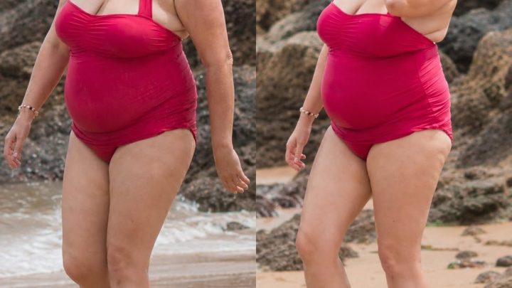 Nečekaný návrat Kate Fisherové: bývalá modelka předvedla svou štíhlou postavu v uvolněné plážové fotosérii.