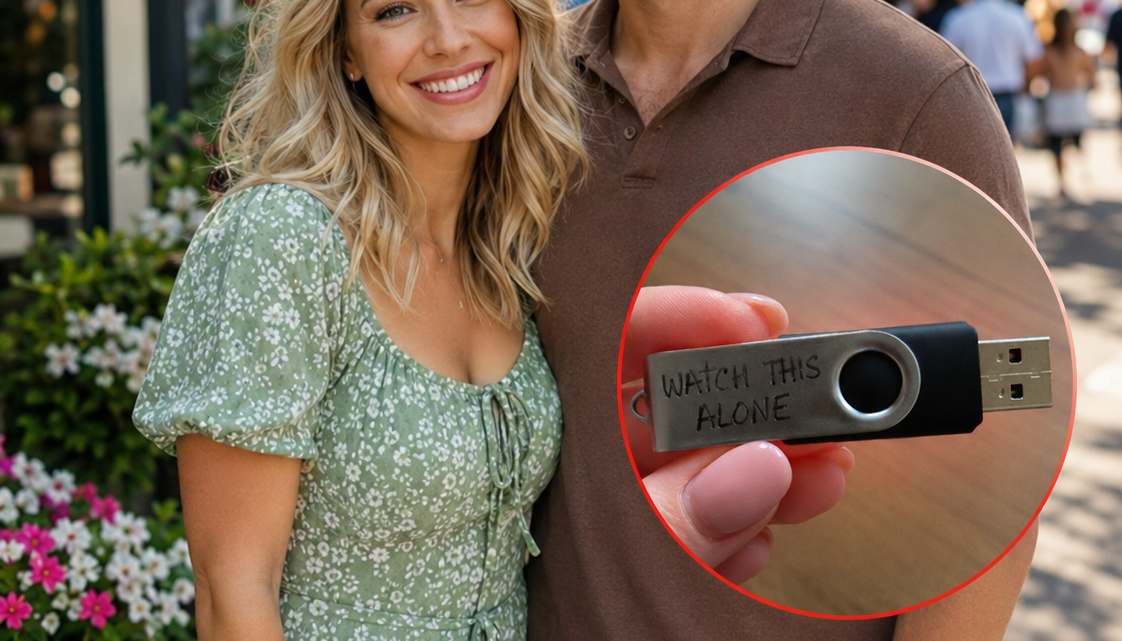 Hledala jsem v manželově psacím stole naše svatební album, když jsem narazila na USB flash disk s nápisem „Sleduj to o samotě“ – a když skončilo první video, seděla jsem tam a třásla se
