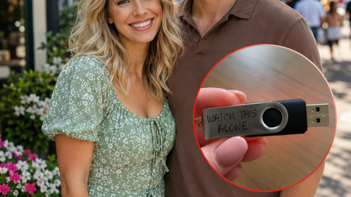 Hledala jsem v manželově psacím stole naše svatební album, když jsem narazila na USB flash disk s nápisem „Sleduj to o samotě“ – a když skončilo první video, seděla jsem tam a třásla se