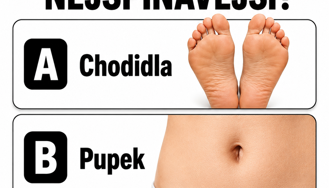 Která část lidského těla je považována za nejšpinavější? 