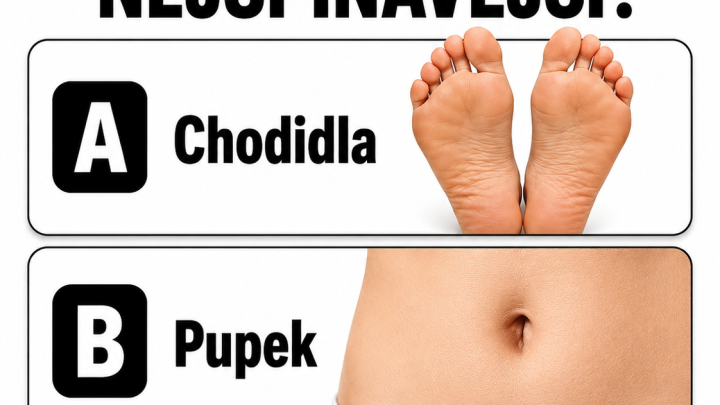 Která část lidského těla je považována za nejšpinavější? 