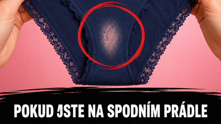 Co znamená skvrna «bleached» na spodním prádle a proč se objevuje