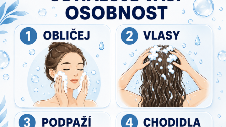 První část těla, kterou umyjete ve sprše, odhaluje tajemství vaší postavy