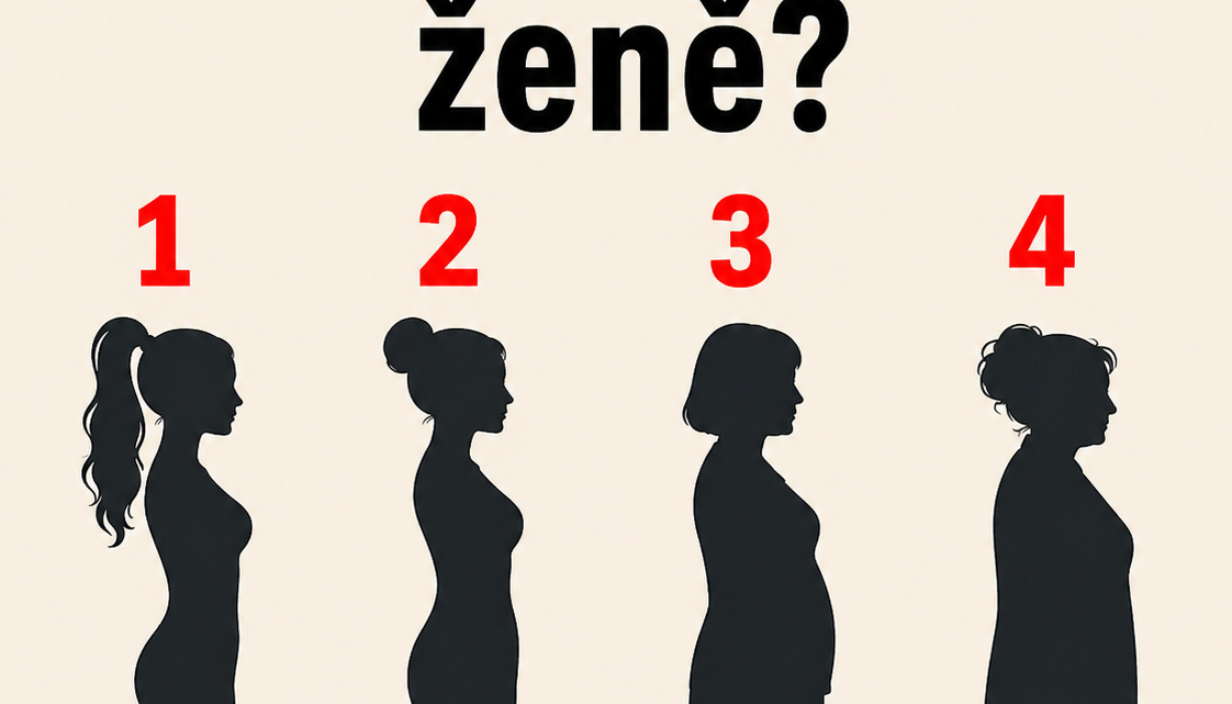 Který stín patří nejstarší ženě? 