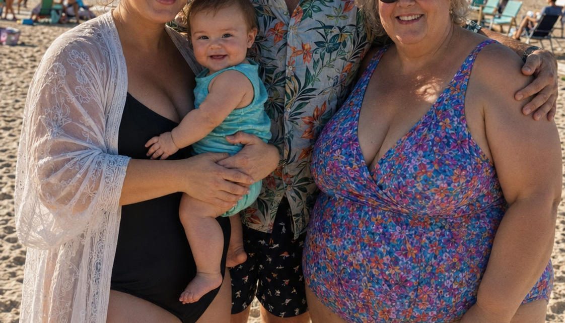 Můj MIL řekl, že jsem ‚Ate Too Much for the Beach‘ a smál jsem se, když se všichni shodli – při západu slunce, křičela: ‚Jak jsi mi to mohl udělat?!‘
