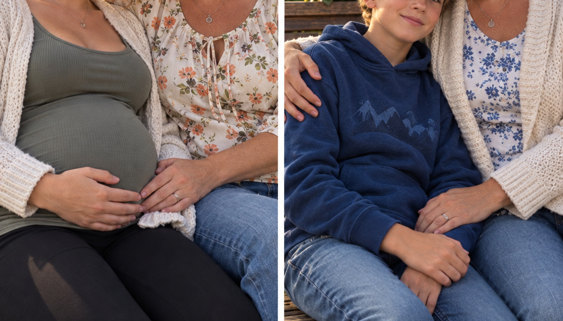 Moje dcera odešla a porodila jsem a já jsem o 10 let později vychoval jejího syna samotného, podivná žena v jejím hrobě řekla: „Udělala jsem vaší dceři slib. Teď je čas, abys poznal pravdu