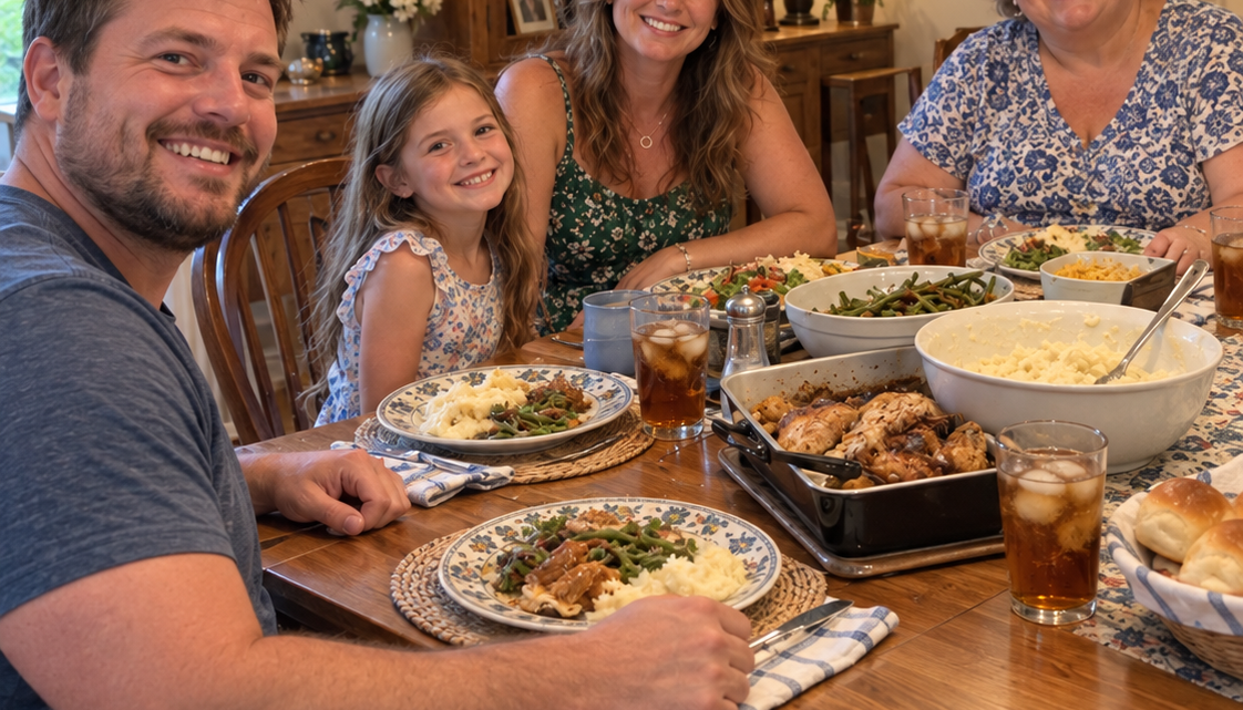 Můj MIL řekl mé 7leté dceři, že „potřebovala sledovat svou váhu –, ale odpověď mé holčičky přede všemi vymazala úsměv z její tváře