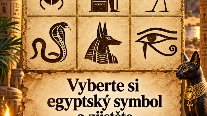 Vyberte si egyptský symbol a dozvíte se o účelu své duše.
