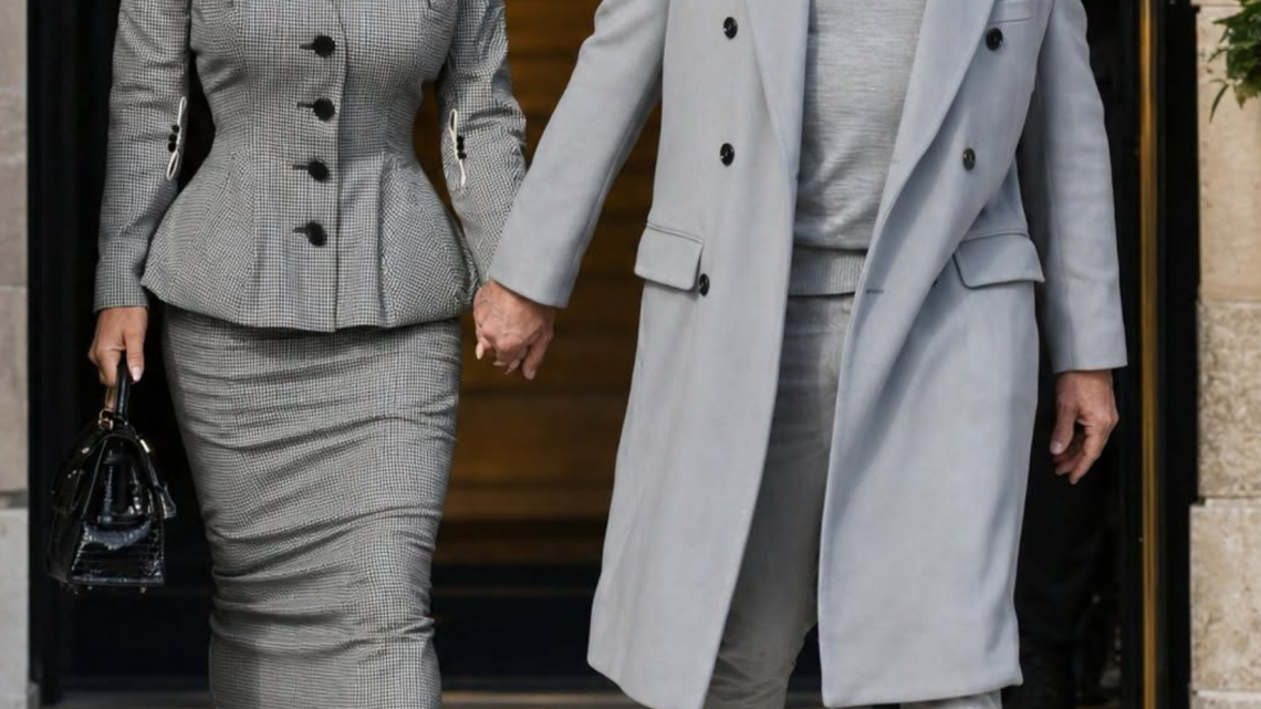 Lauren Sanchez zaujala svými odvážnými šaty, když se objevila po boku Jeffa Bezose na recepci Donalda Trumpa pro krále Karla III