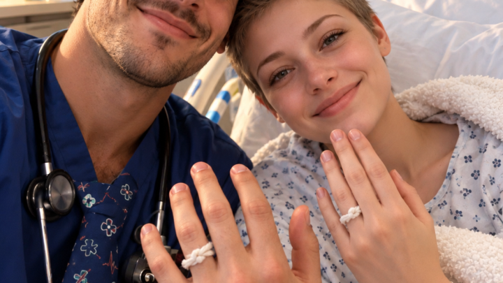 Doktor se oženil se svým kolemjdoucím pacientem –, ale po jejím pohřbu mu její sestra podala krabici a řekla: „Chtěla, abys to měl až poté, co byla pryč