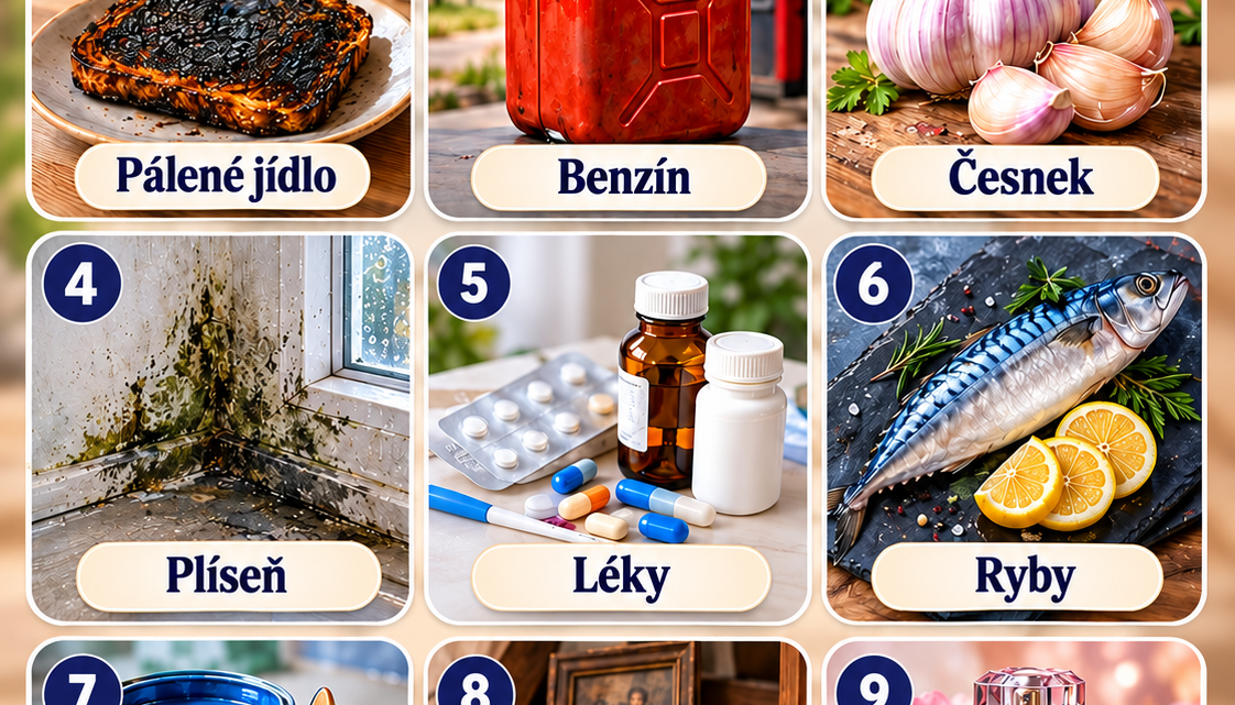 Jaký zápach se vám hnusí? Odpověď bude ukazovat na vnitřní hranice, které se snažíte chránit