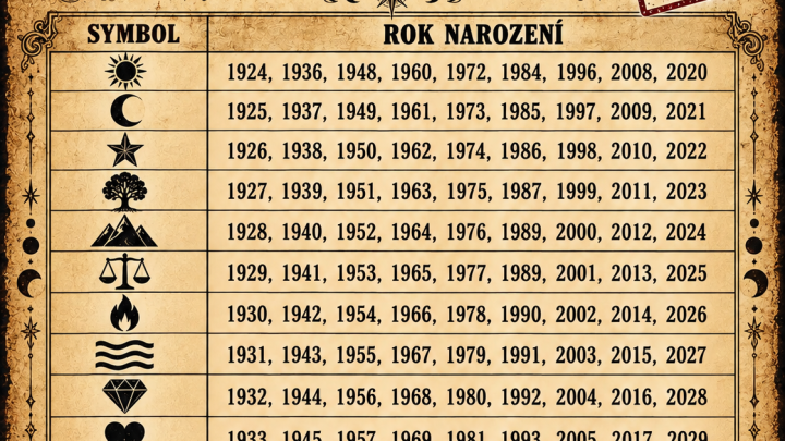 Najděte si rok narození — zjistěte, jaký charakterový rys odhaluje.