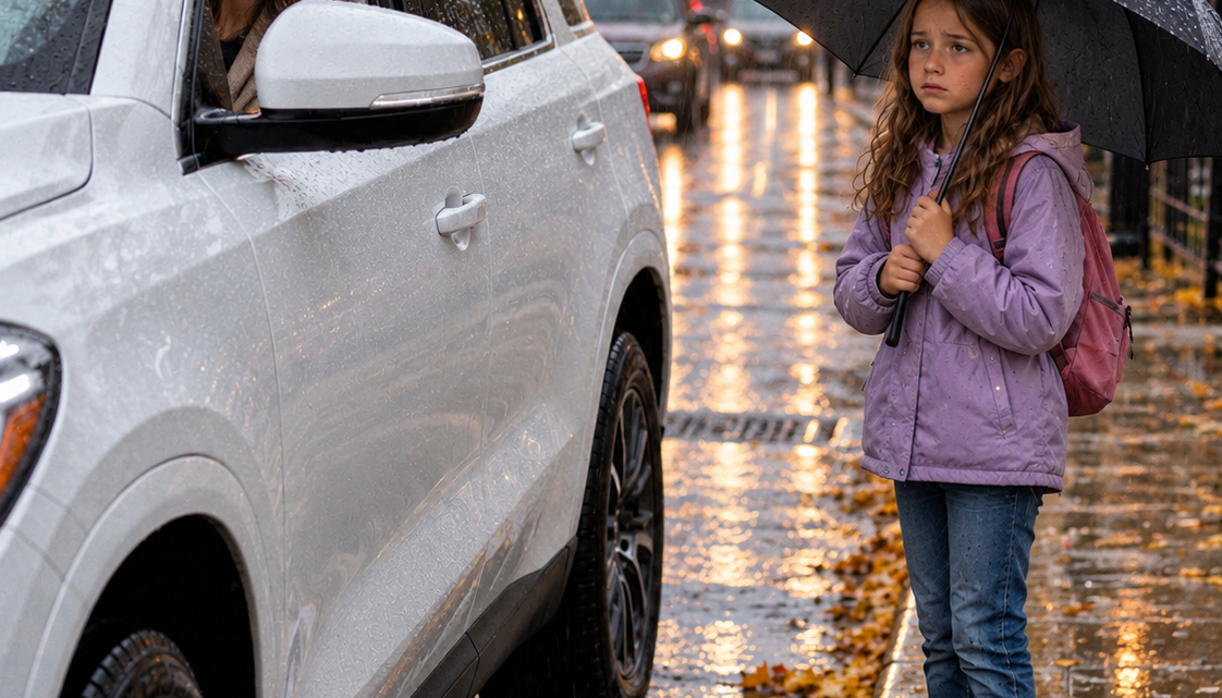 Vozil jsem spolužáka své dcery do školy zdarma na 2 roky – Když se mi rozbilo auto, její máma odmítla odjet mé dítě kvůli novým sedadlům, ale Karma zasáhla úplně další den