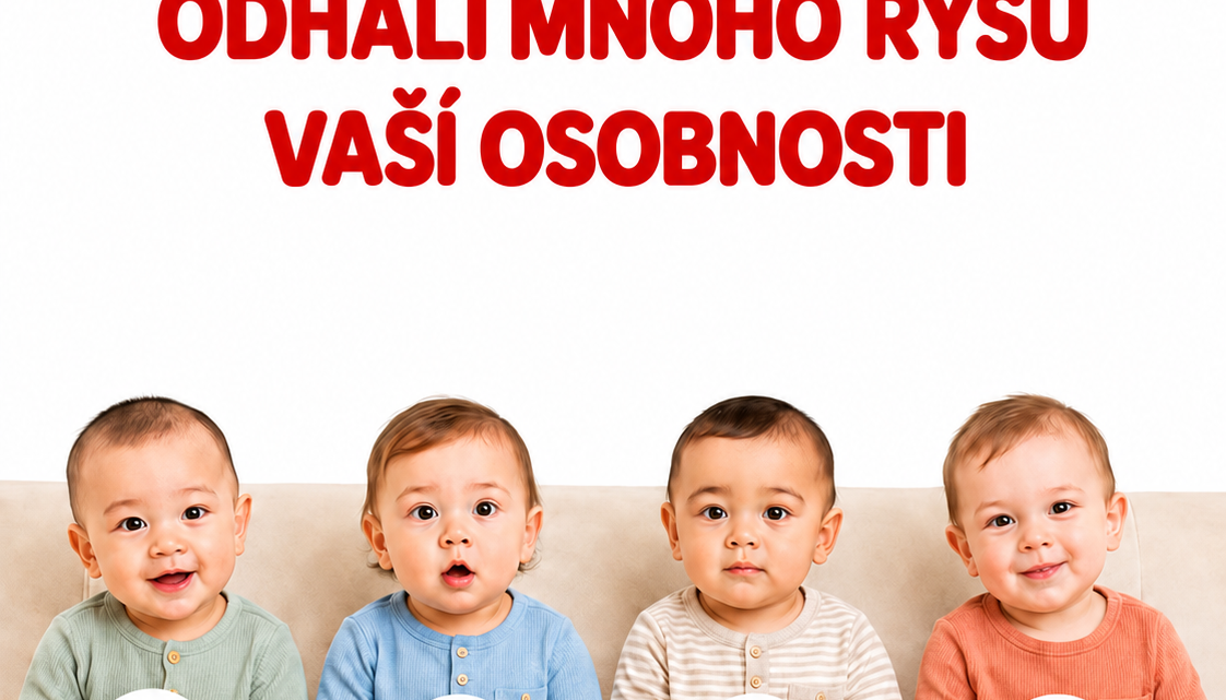 Které z těchto dětí — dívka? Vaše volba odhalí mnoho vašich osobnostních rysů