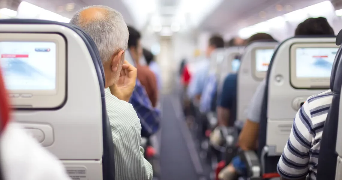 Letuška ke mně přišla a řekla: ‚Zůstaňte po přistání, prosím, pilot s vámi chce mluvit osobně‘
